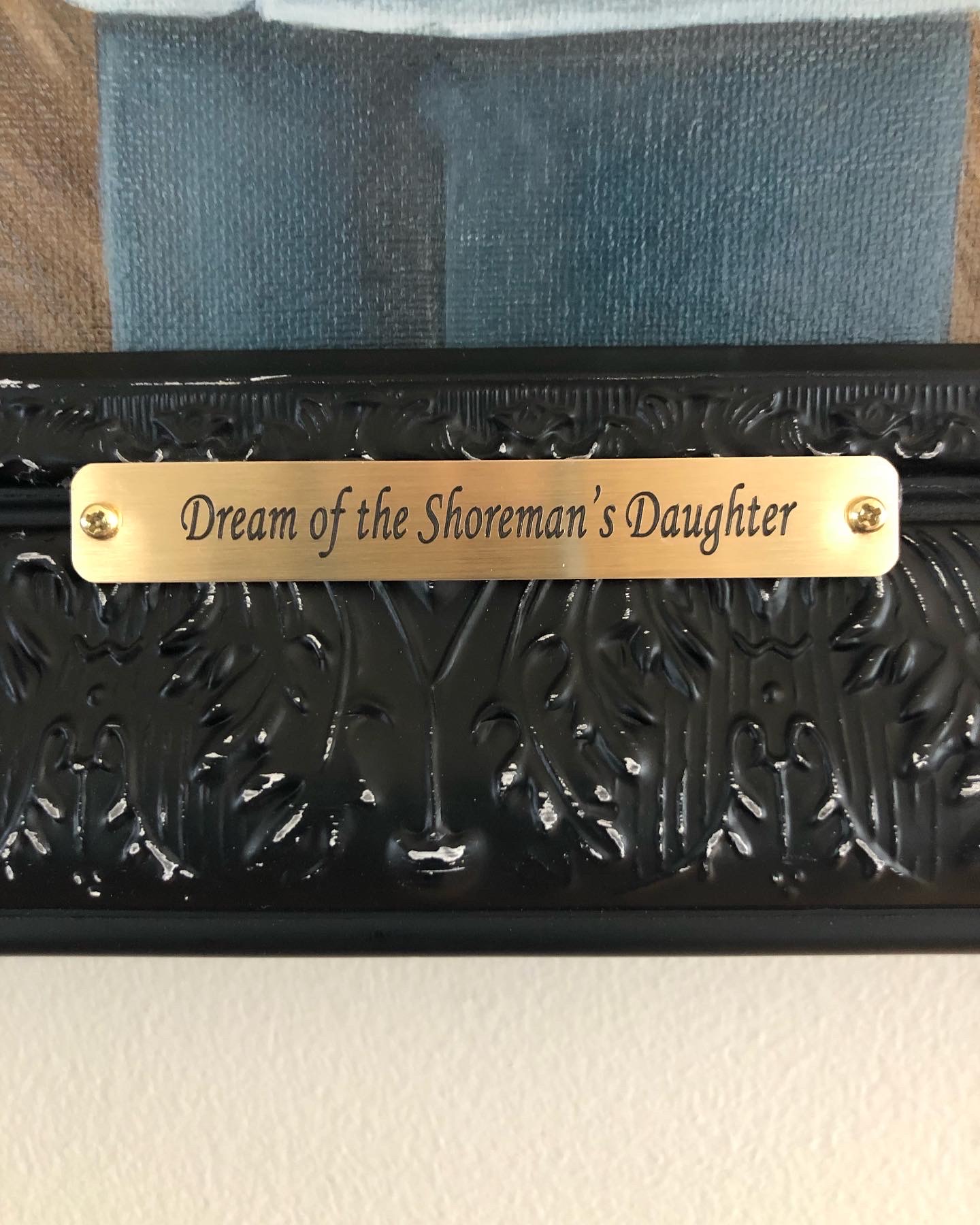 Dream of the Shoreman's Daughter (title plate)